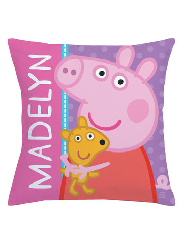 Image of Personalized Throw Pillow - Big Hug 14" x 14"