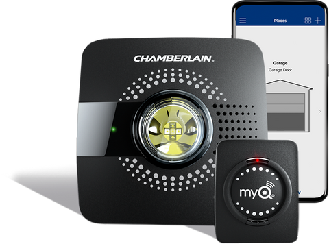 Image of Smart Garage Door Opener - Wireless & Wi-Fi Enabled Garage Hub