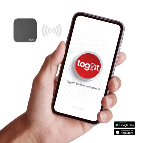 Image of Tag It Discrete Bluetooth Tracking Device )(Black)