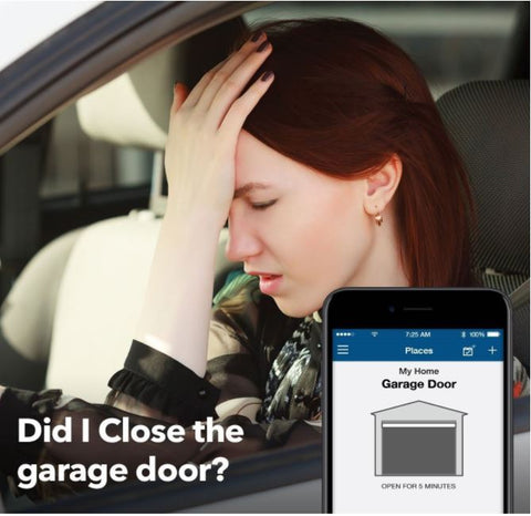 Image of Smart Garage Door Opener - Wireless & Wi-Fi Enabled Garage Hub